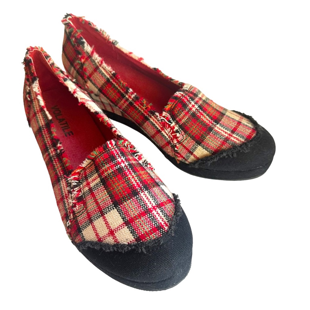 Very Volatile Plaid Heels 10